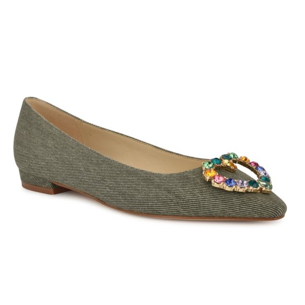 Hearts Pointy Toe Flats - Image 2