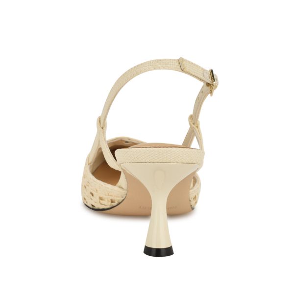 Railen Woven Cap Toe Slingbacks - Image 4