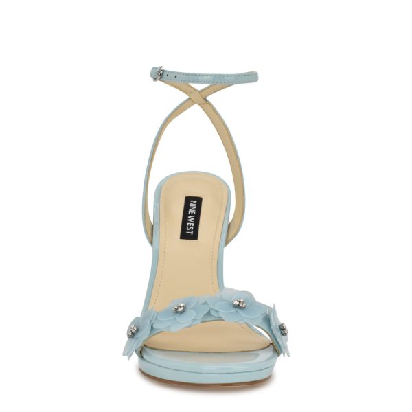 Lovely Flower Platform Sandals - Image 3