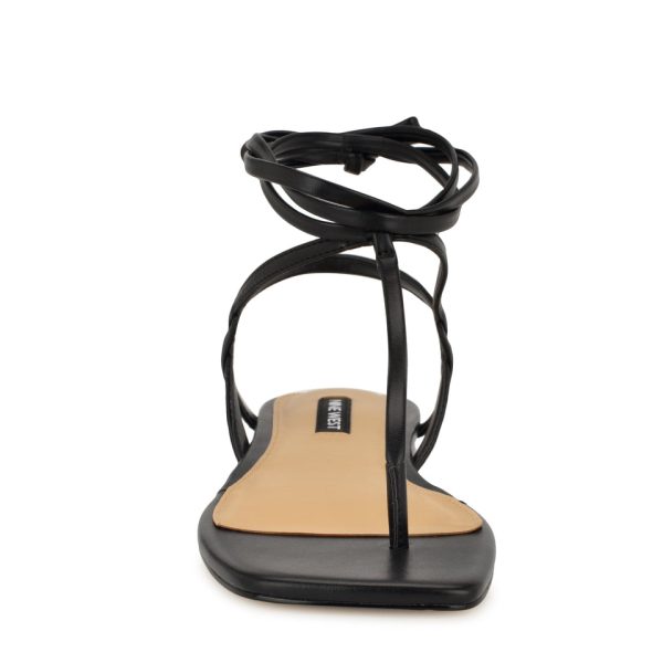 Norta Ankle Wrap Thong Sandals - Image 3