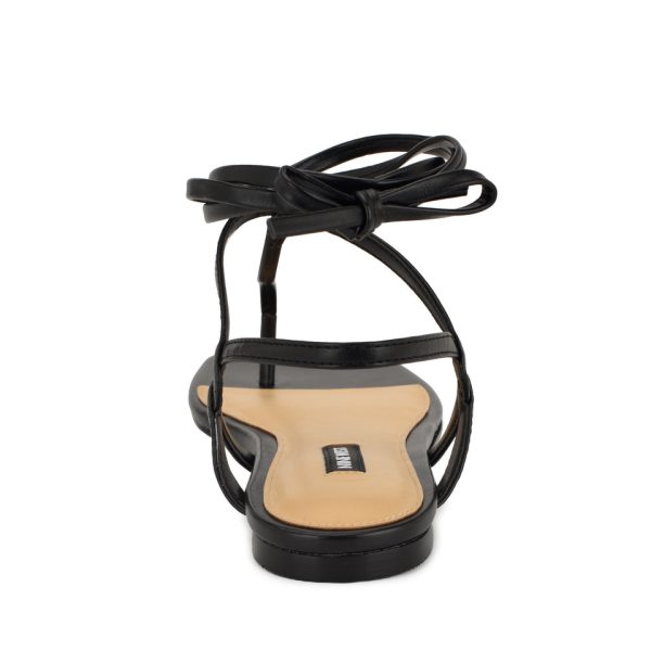 Norta Ankle Wrap Thong Sandals - Image 4
