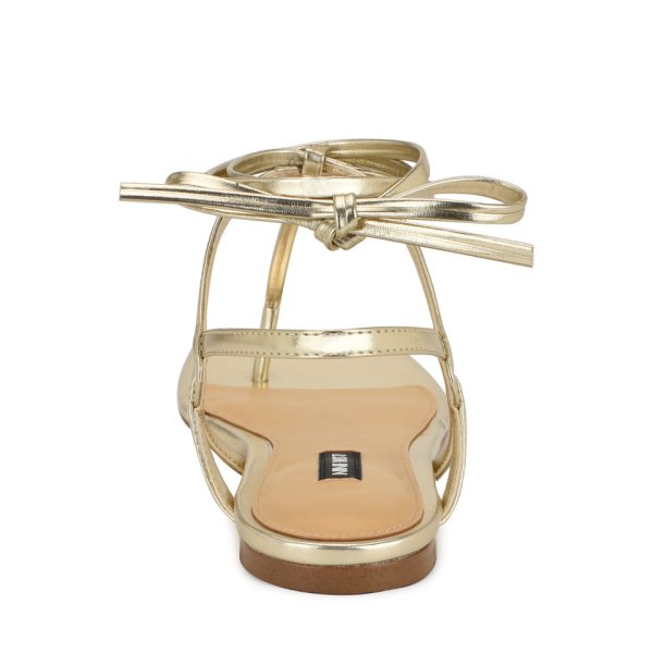 Norta Ankle Wrap Thong Sandals - Image 4