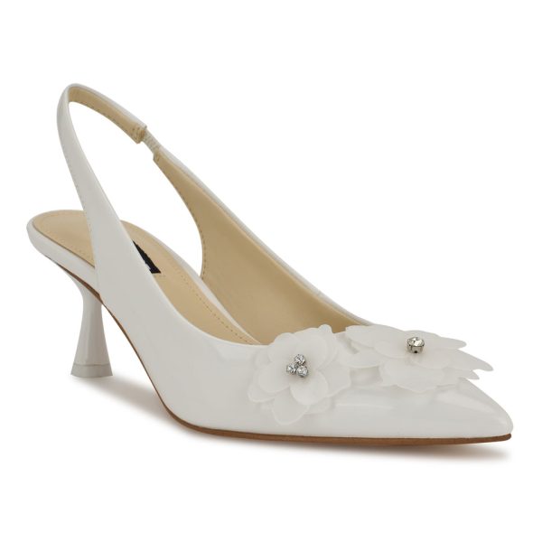 Recca Flower Slingback Pumps - Image 2