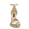 Kharm Rosette Ankle Strap Sandals - Image 3