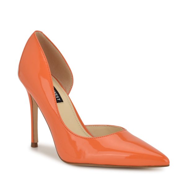 Folowe d'Orsay Pointy Toe Pumps - Image 2