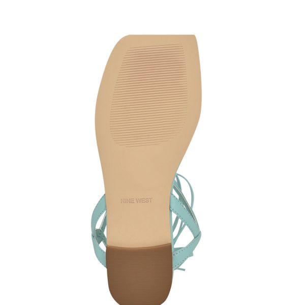 Norta Ankle Wrap Thong Sandals - Image 5