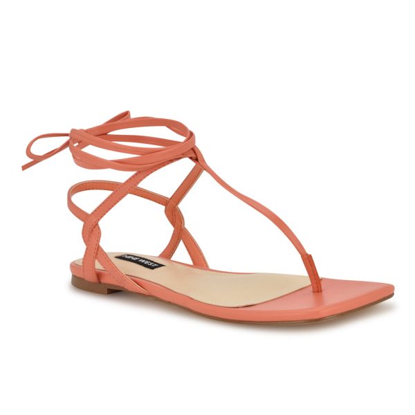 Norta Ankle Wrap Thong Sandals - Image 2