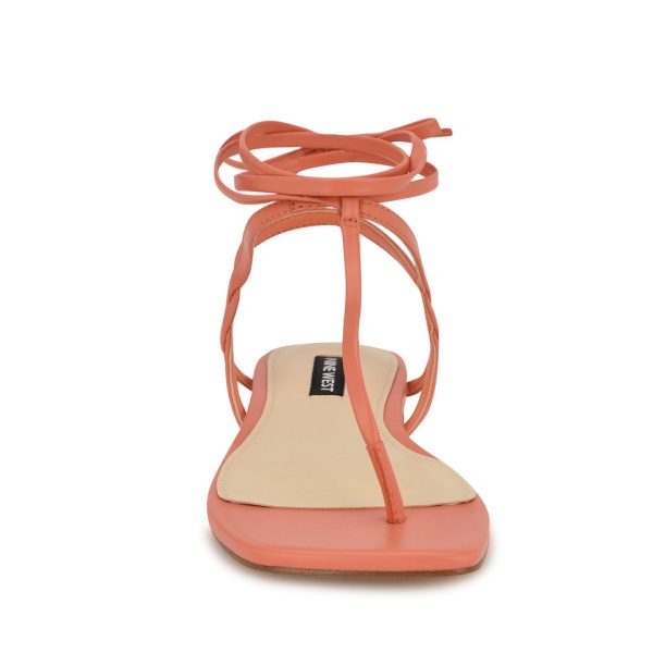 Norta Ankle Wrap Thong Sandals - Image 3