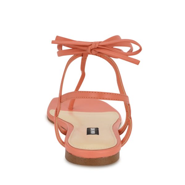 Norta Ankle Wrap Thong Sandals - Image 4