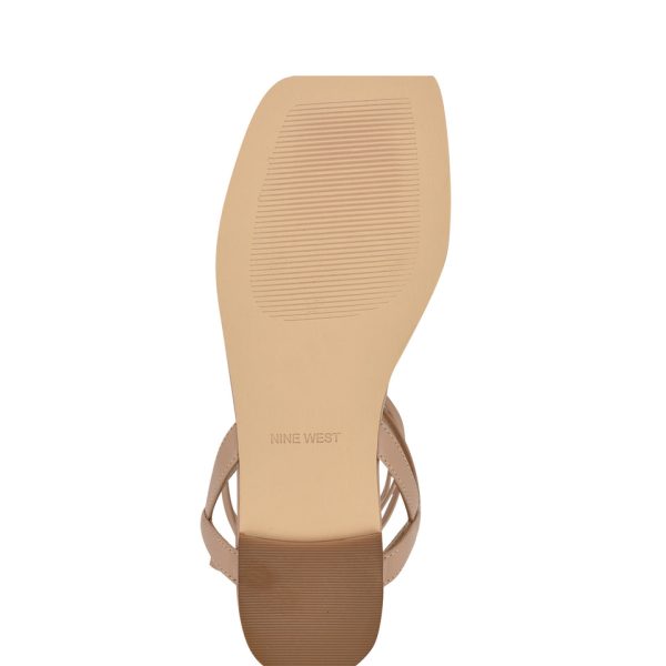 Norta Ankle Wrap Thong Sandals - Image 5